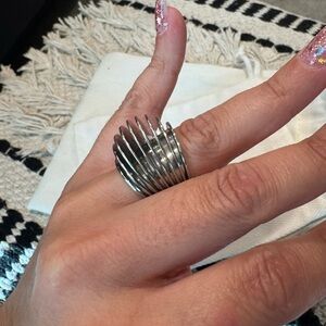 Swatch ring size 7 modern ring.